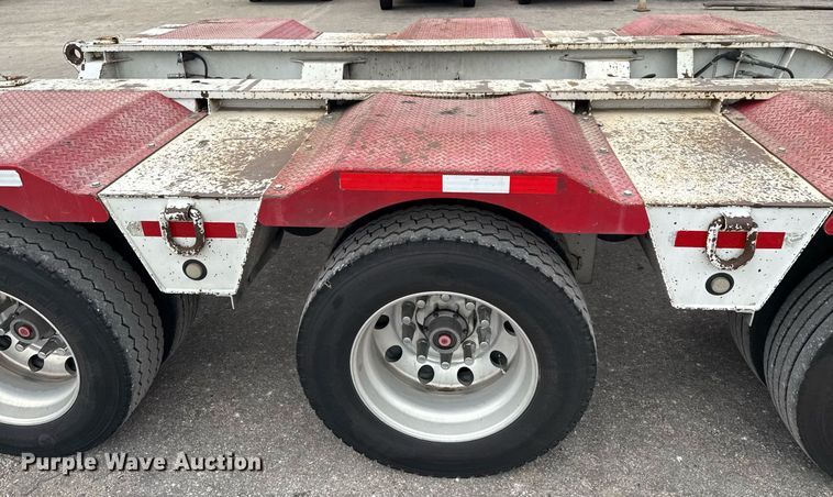 image for item EE0081 2015 Temisko LB-T3W-57 lowboy equipment trailer