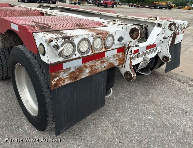 image for item EE0081 2015 Temisko LB-T3W-57 lowboy equipment trailer