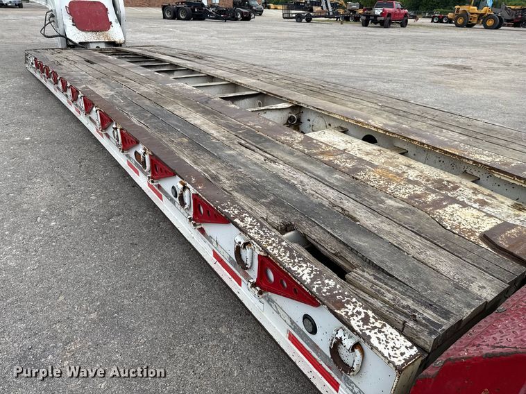 image for item EE0081 2015 Temisko LB-T3W-57 lowboy equipment trailer