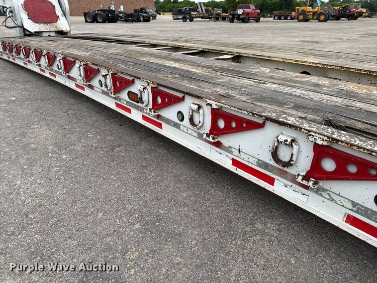 image for item EE0081 2015 Temisko LB-T3W-57 lowboy equipment trailer