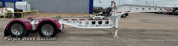 image for item EE0081 2015 Temisko LB-T3W-57 lowboy equipment trailer