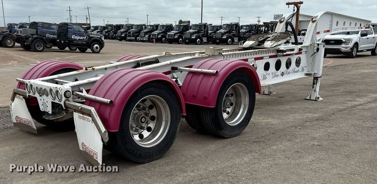 image for item EE0081 2015 Temisko LB-T3W-57 lowboy equipment trailer