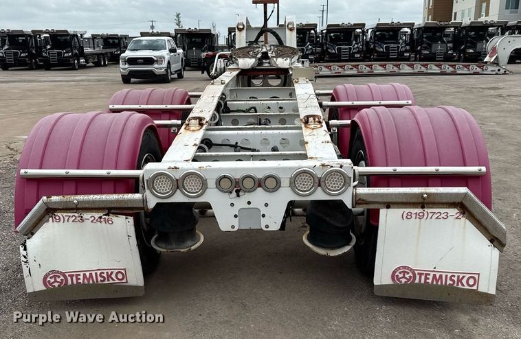 image for item EE0081 2015 Temisko LB-T3W-57 lowboy equipment trailer