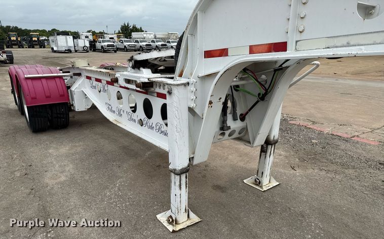 image for item EE0081 2015 Temisko LB-T3W-57 lowboy equipment trailer