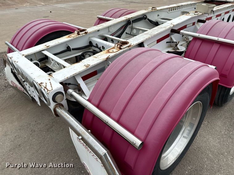 image for item EE0081 2015 Temisko LB-T3W-57 lowboy equipment trailer