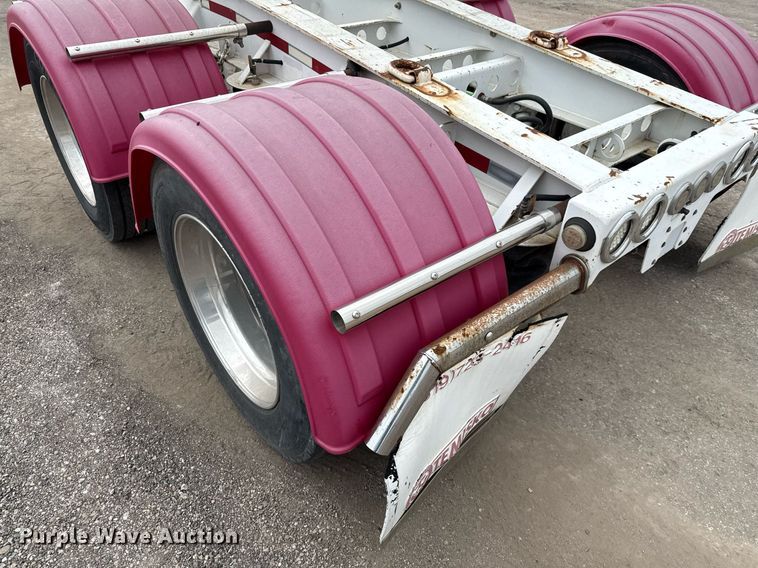 image for item EE0081 2015 Temisko LB-T3W-57 lowboy equipment trailer