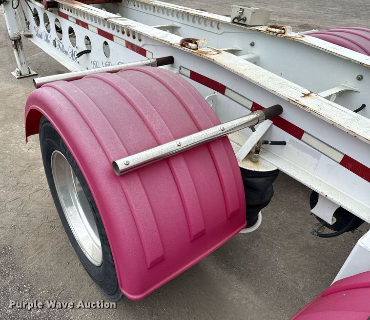 image for item EE0081 2015 Temisko LB-T3W-57 lowboy equipment trailer