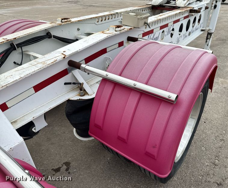 image for item EE0081 2015 Temisko LB-T3W-57 lowboy equipment trailer