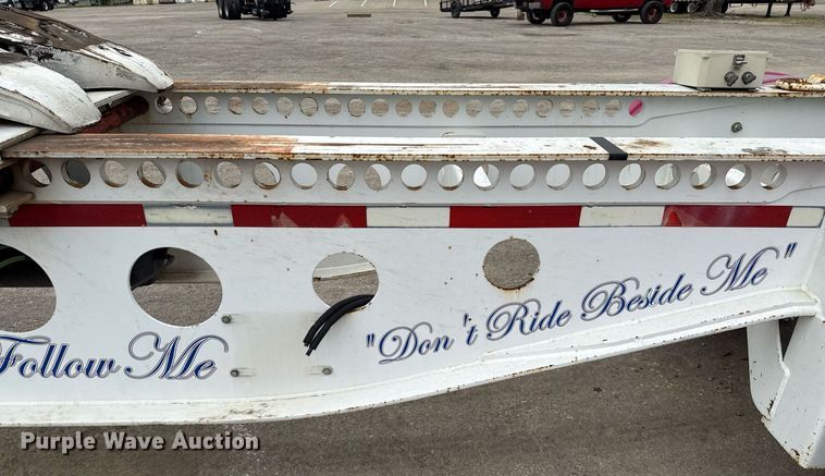 image for item EE0081 2015 Temisko LB-T3W-57 lowboy equipment trailer