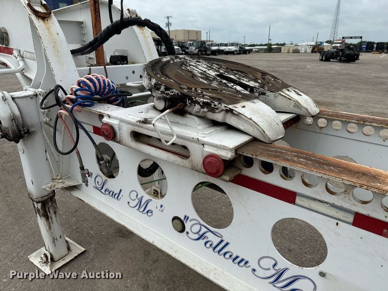 image for item EE0081 2015 Temisko LB-T3W-57 lowboy equipment trailer