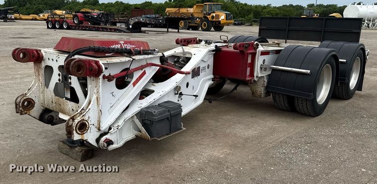 image for item EE0081 2015 Temisko LB-T3W-57 lowboy equipment trailer