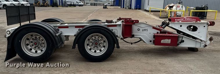 image for item EE0081 2015 Temisko LB-T3W-57 lowboy equipment trailer