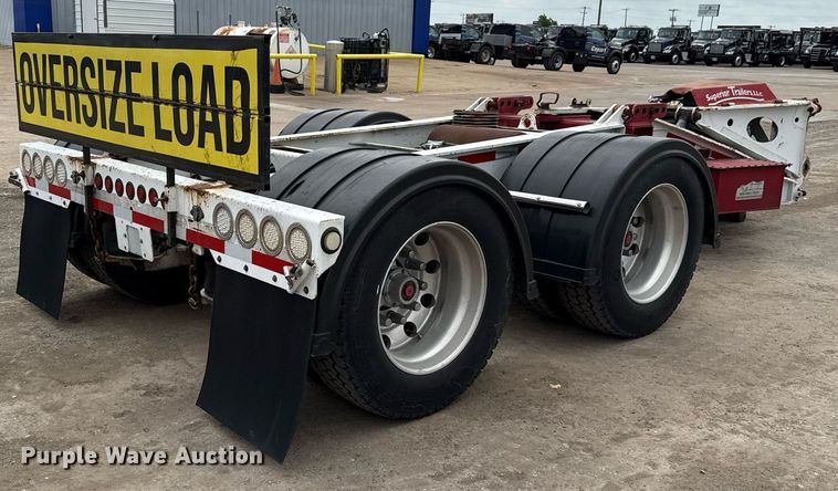 image for item EE0081 2015 Temisko LB-T3W-57 lowboy equipment trailer