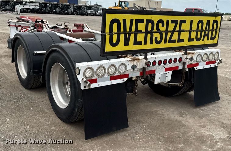 image for item EE0081 2015 Temisko LB-T3W-57 lowboy equipment trailer