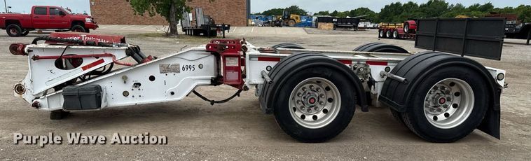 image for item EE0081 2015 Temisko LB-T3W-57 lowboy equipment trailer