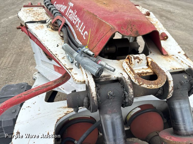 image for item EE0081 2015 Temisko LB-T3W-57 lowboy equipment trailer