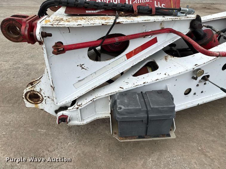 image for item EE0081 2015 Temisko LB-T3W-57 lowboy equipment trailer