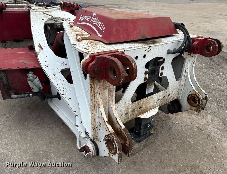 image for item EE0081 2015 Temisko LB-T3W-57 lowboy equipment trailer