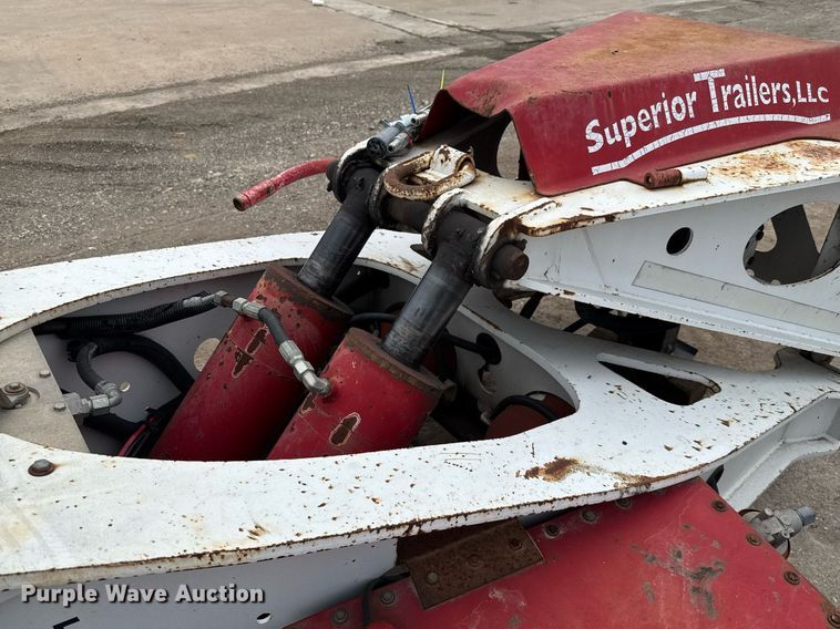 image for item EE0081 2015 Temisko LB-T3W-57 lowboy equipment trailer