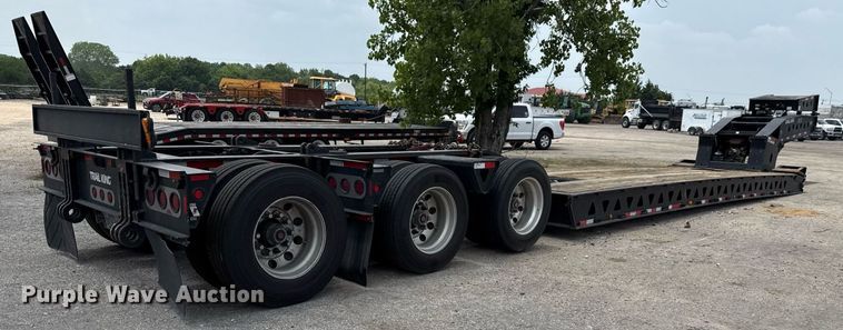 image for item EE0082 2016 Trail King TK130HDG-102 lowboy equipment trailer