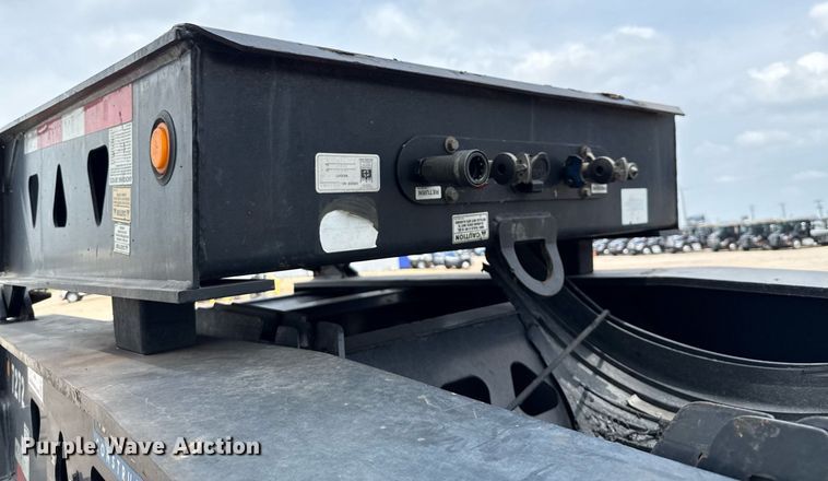 image for item EE0082 2016 Trail King TK130HDG-102 lowboy equipment trailer