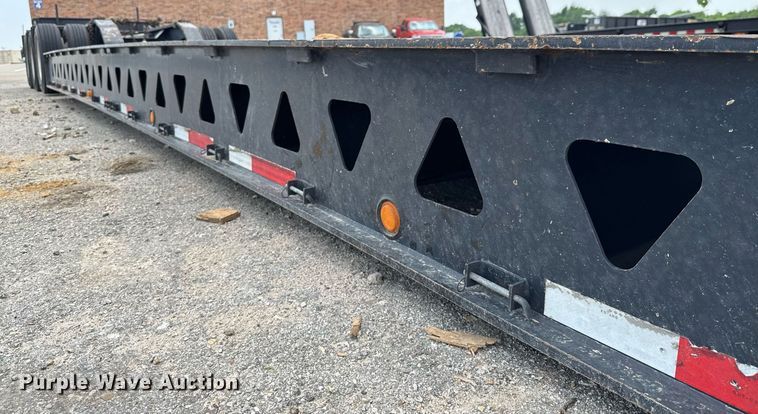 image for item EE0082 2016 Trail King TK130HDG-102 lowboy equipment trailer