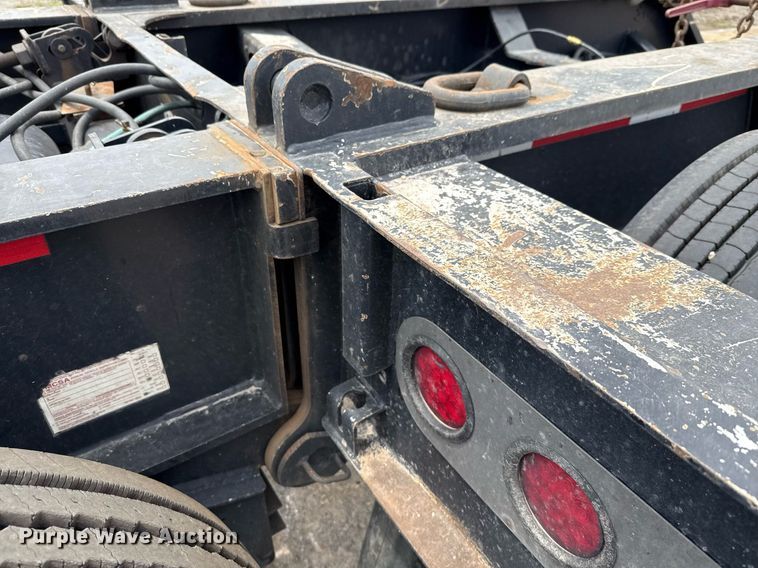 image for item EE0082 2016 Trail King TK130HDG-102 lowboy equipment trailer