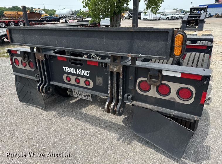 image for item EE0082 2016 Trail King TK130HDG-102 lowboy equipment trailer