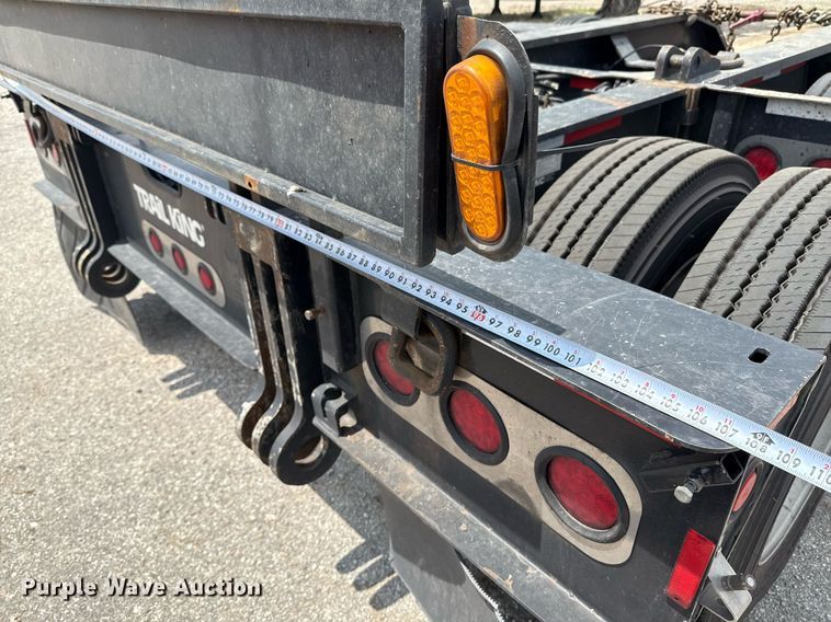 image for item EE0082 2016 Trail King TK130HDG-102 lowboy equipment trailer