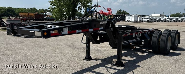 image for item EE0082 2016 Trail King TK130HDG-102 lowboy equipment trailer