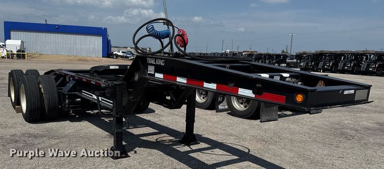 image for item EE0082 2016 Trail King TK130HDG-102 lowboy equipment trailer
