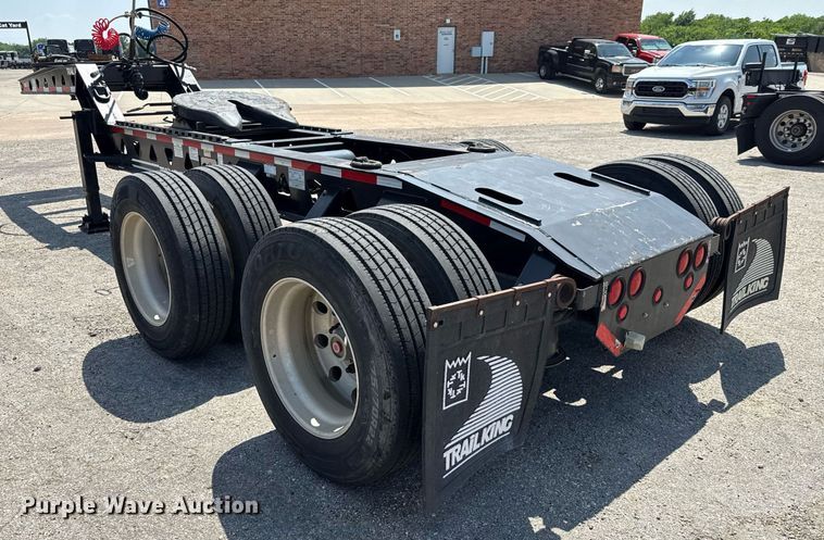 image for item EE0082 2016 Trail King TK130HDG-102 lowboy equipment trailer