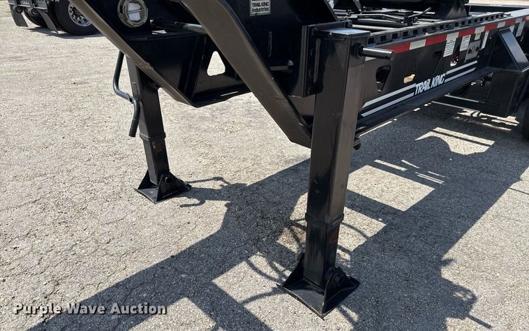 image for item EE0082 2016 Trail King TK130HDG-102 lowboy equipment trailer