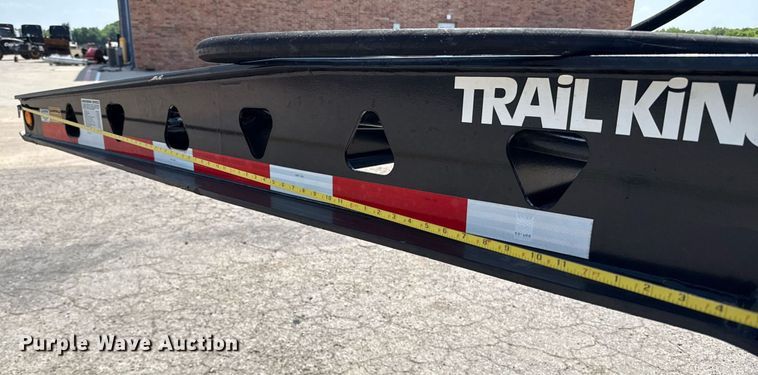 image for item EE0082 2016 Trail King TK130HDG-102 lowboy equipment trailer