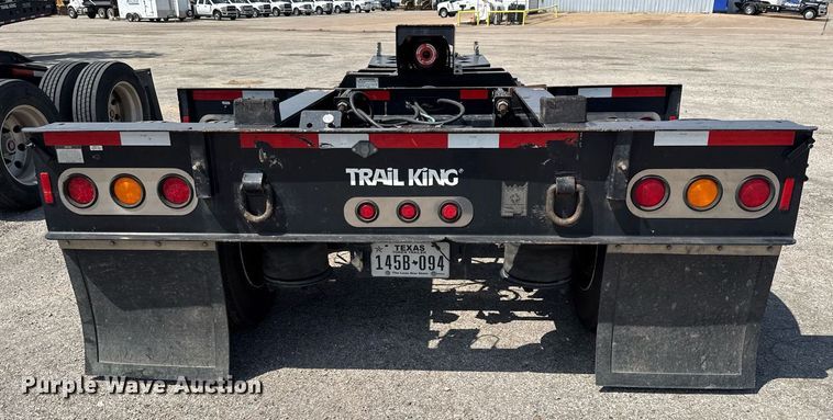 image for item EE0082 2016 Trail King TK130HDG-102 lowboy equipment trailer