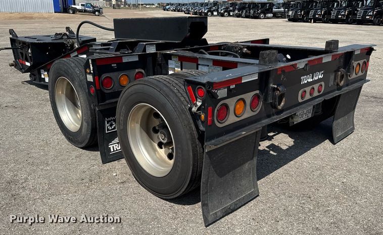 image for item EE0082 2016 Trail King TK130HDG-102 lowboy equipment trailer