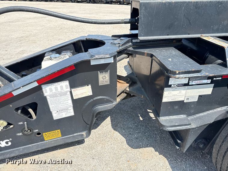 image for item EE0082 2016 Trail King TK130HDG-102 lowboy equipment trailer