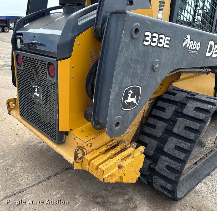 image for item EE0083 2016 John Deere 333E tracked skid steer loader