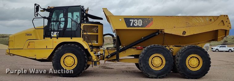 image for item EH0238 2019 Caterpillar 730 articulated haul truck