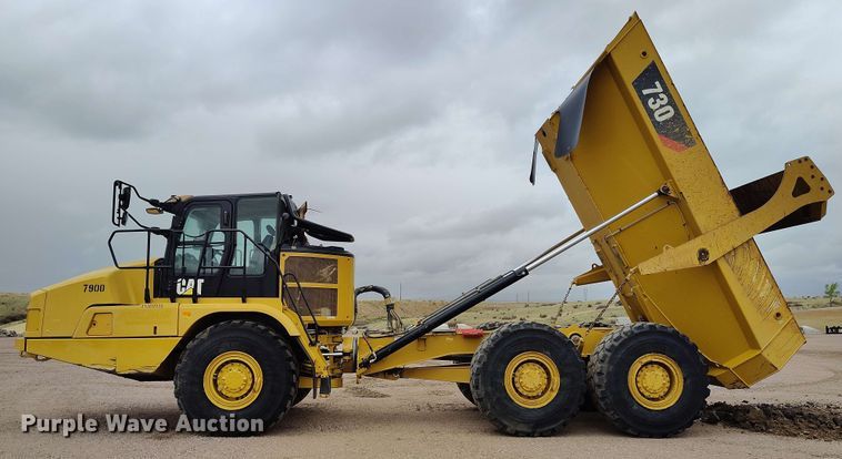 image for item EH0238 2019 Caterpillar 730 articulated haul truck