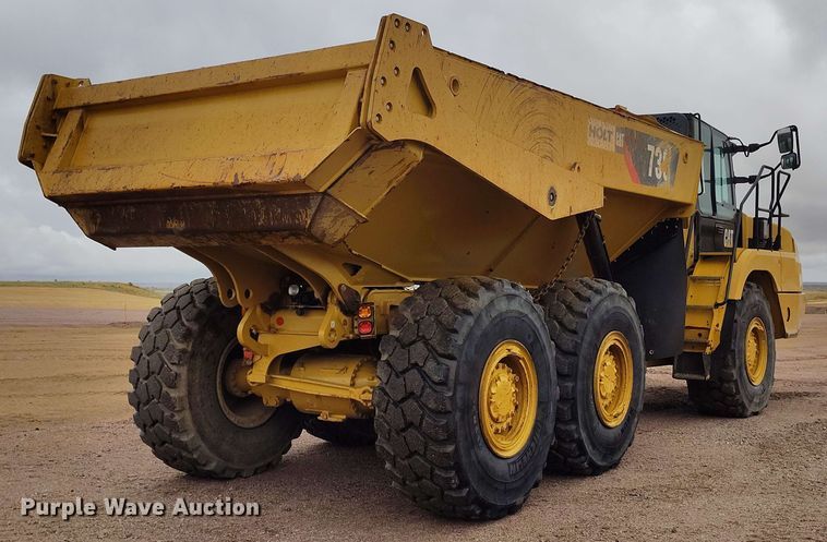 image for item EH0240 2019 Caterpillar 730 articulated haul truck