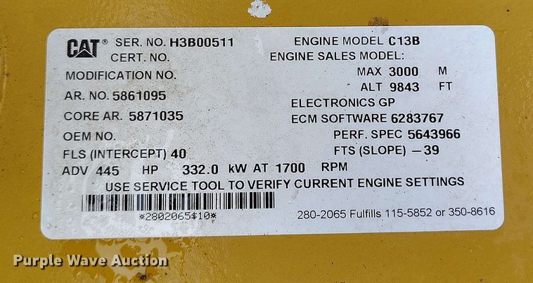 image for item EH0241 2023 Caterpillar 352 excavator