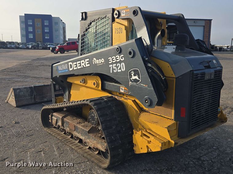 image for item EH0244 2018 John Deere 333G tracked skid steer loader