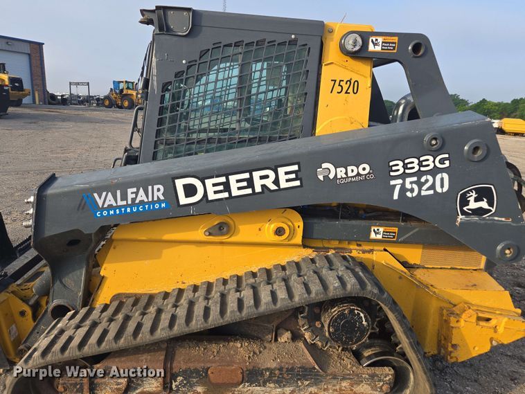 image for item EH0244 2018 John Deere 333G tracked skid steer loader