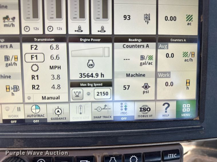 image for item EH0246 2018 John Deere 9470R  Scraper Special 4WD tractor