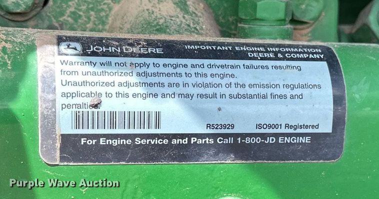 image for item EH0246 2018 John Deere 9470R  Scraper Special 4WD tractor
