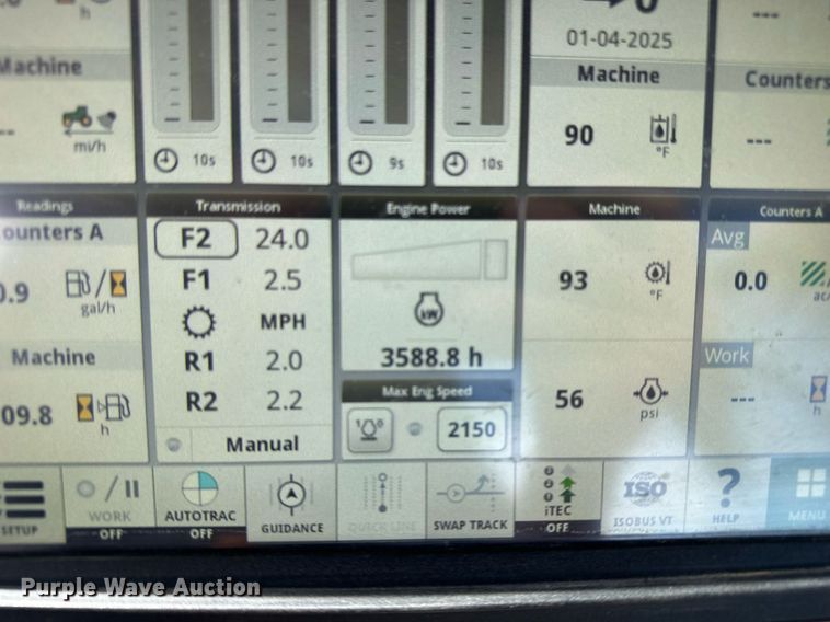 image for item EH0249 2018 John Deere 9470R Scraper Special 4WD tractor