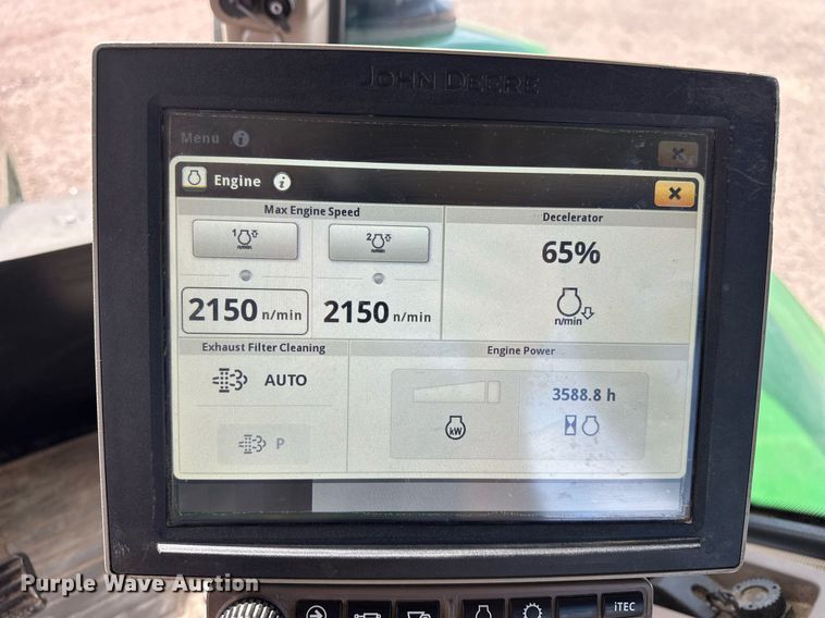 image for item EH0249 2018 John Deere 9470R Scraper Special 4WD tractor
