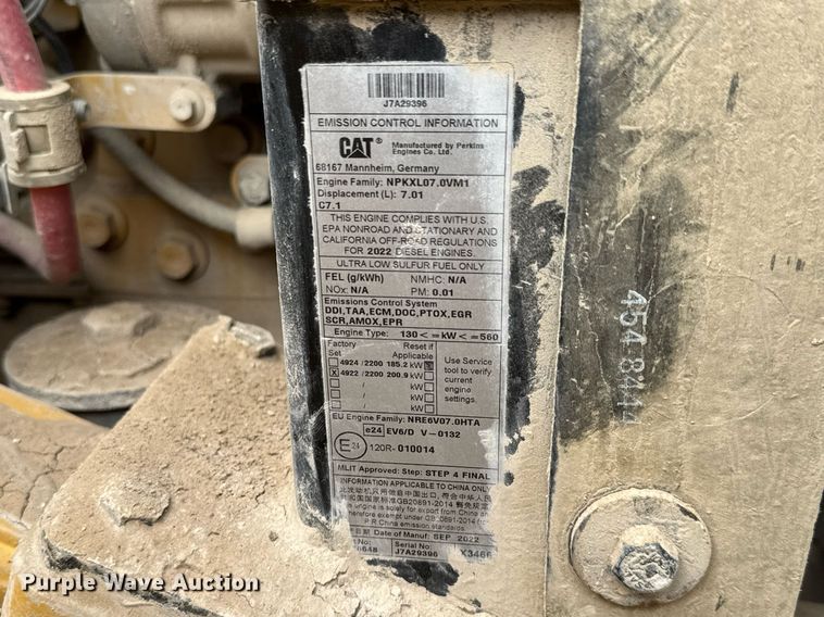 image for item EH0252 2023 Caterpillar 950M wheel loader