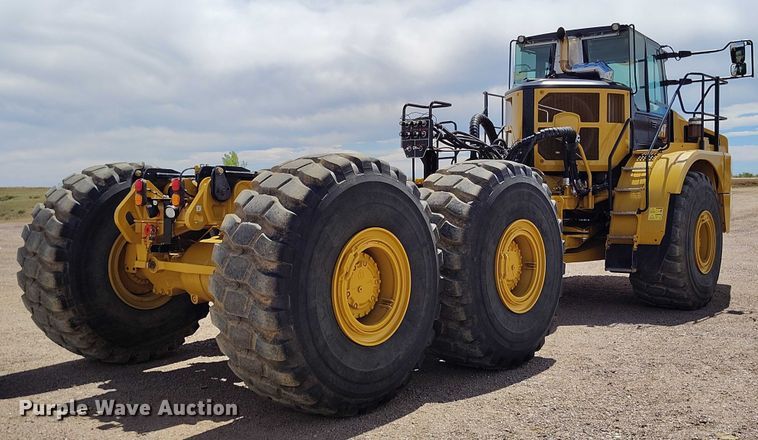 image for item EH0255 2023 Caterpillar 745 articulated scraper truck